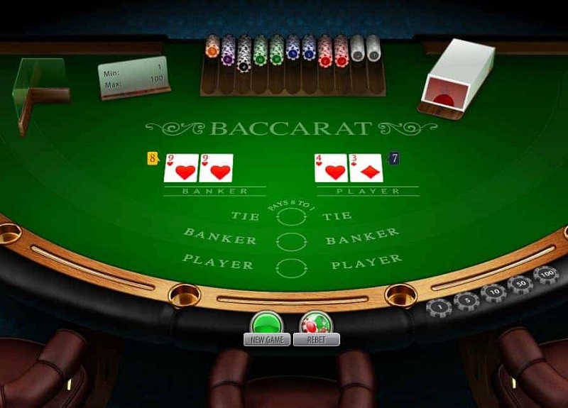Chơi baccarat kiếm tiền từ casino online
